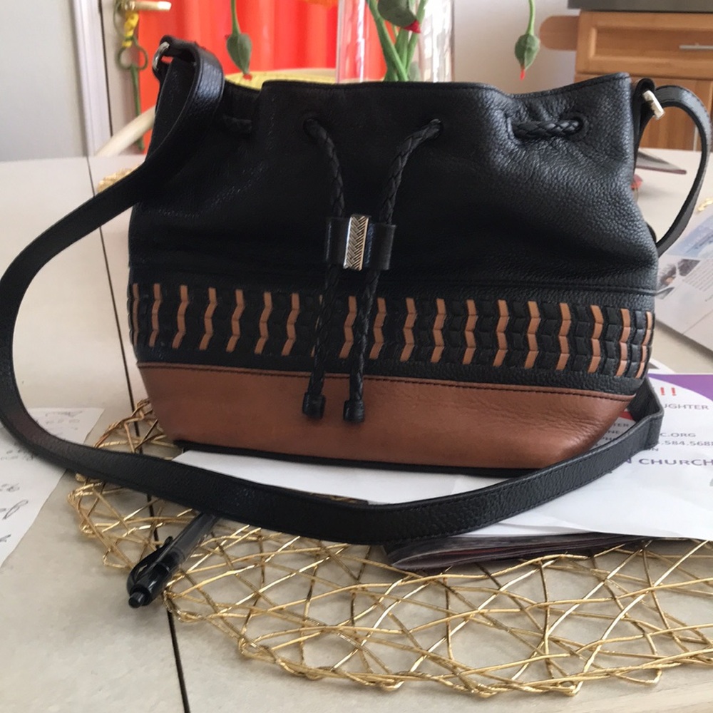 Brighton black and brown purse - Picture 4 of 13